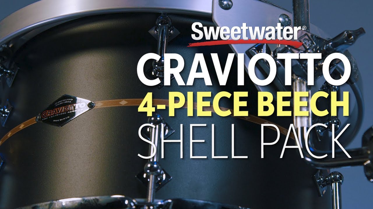Craviotto 4-piece Beech Shell Pack Review