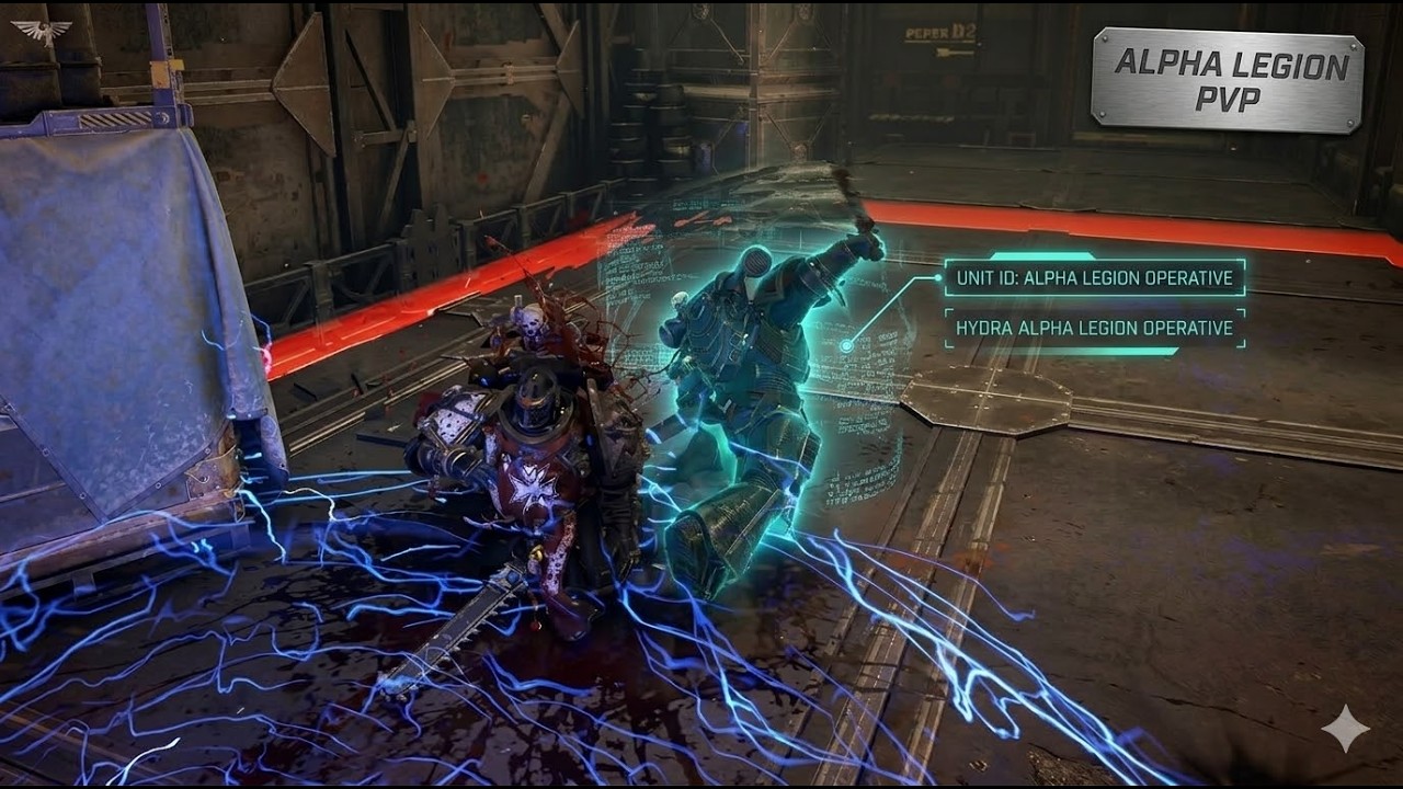 Warhammer 40000 - Alpha Legion In Action - PVP - Space Marine 2