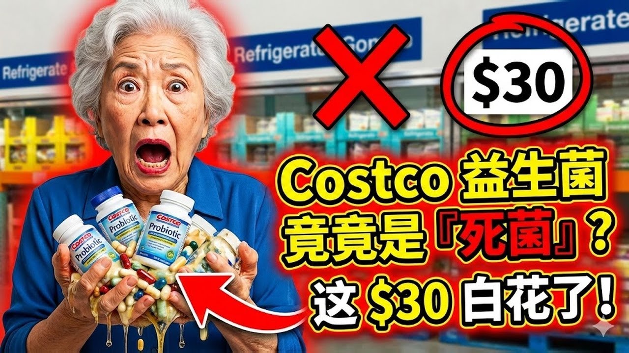 Costco 的益生菌 Probiotics 都是死菌？肠胃科医生：买回家不放冰箱，这 $30 就打水漂了！