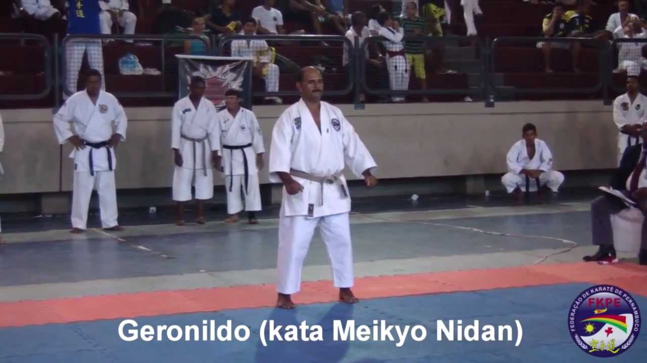 Campeonato das Federa&ccedil;&otilde;es (FKPE FPEKB) Geronildo - Kata Meikyo Nidan