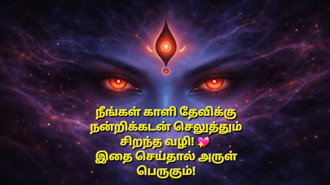 காளி தேவிக்கு இது செய்தால் வாழ்க்கை மாறும்! 😱 நன்றிக்கடன் செலுத்தும் ரகசியம் #devotional
