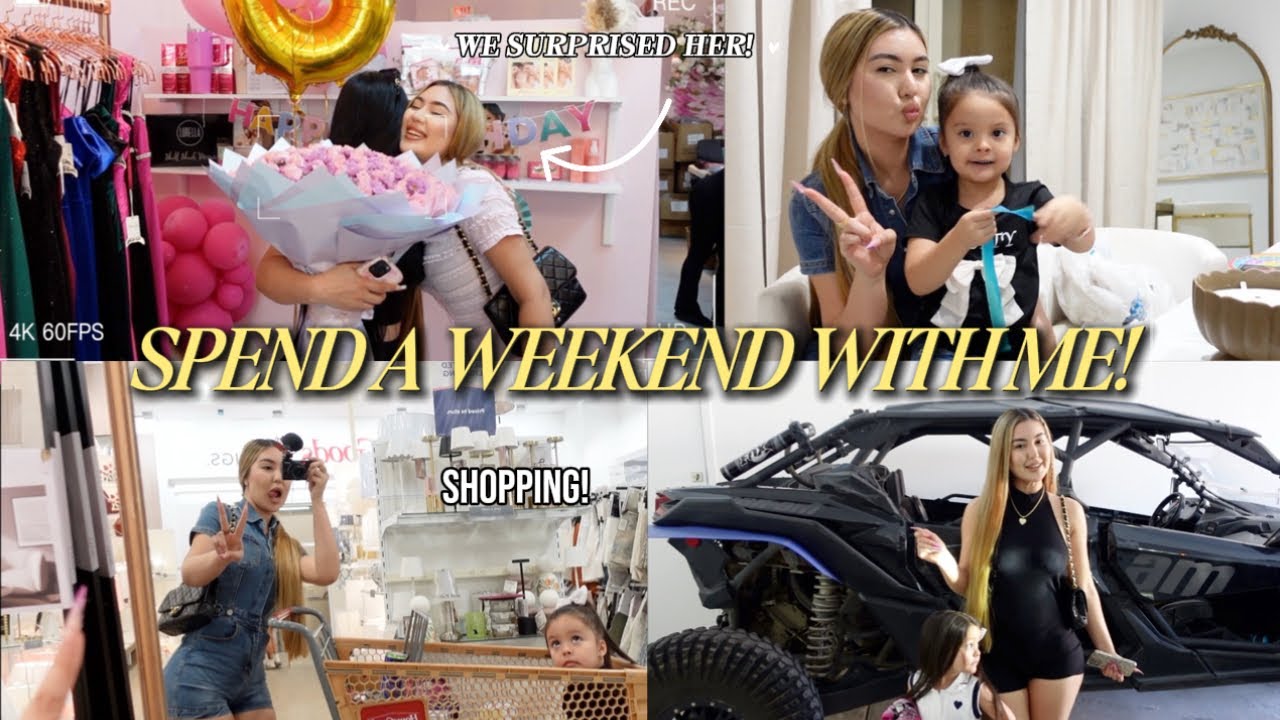 Fun Weekend in My Life 💖🎂 Surprises, Shopping & Family Time