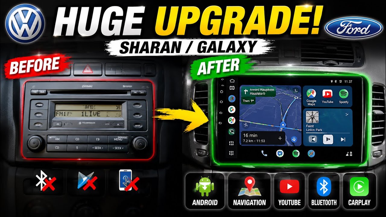 Android to Volkswagen sharan/Ford Galaxy