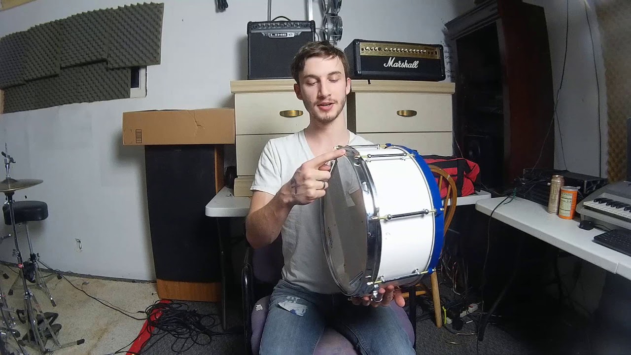 14 x 6.5 PVC Snare Drum Build (DIY)