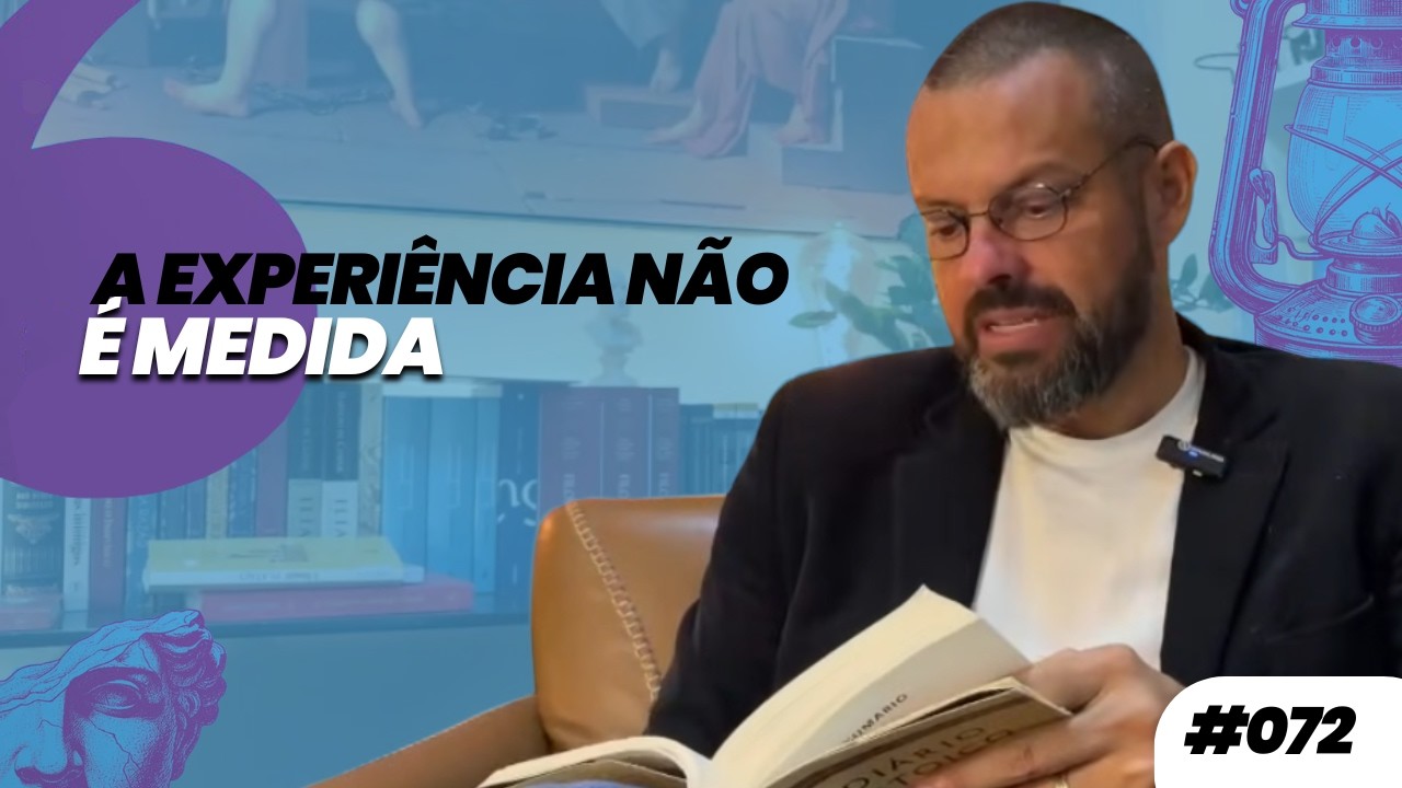 AFORISMO #072 - A EXPERIÊNCIA NÃO É MEDIDA | Prof. Dennys Xavier