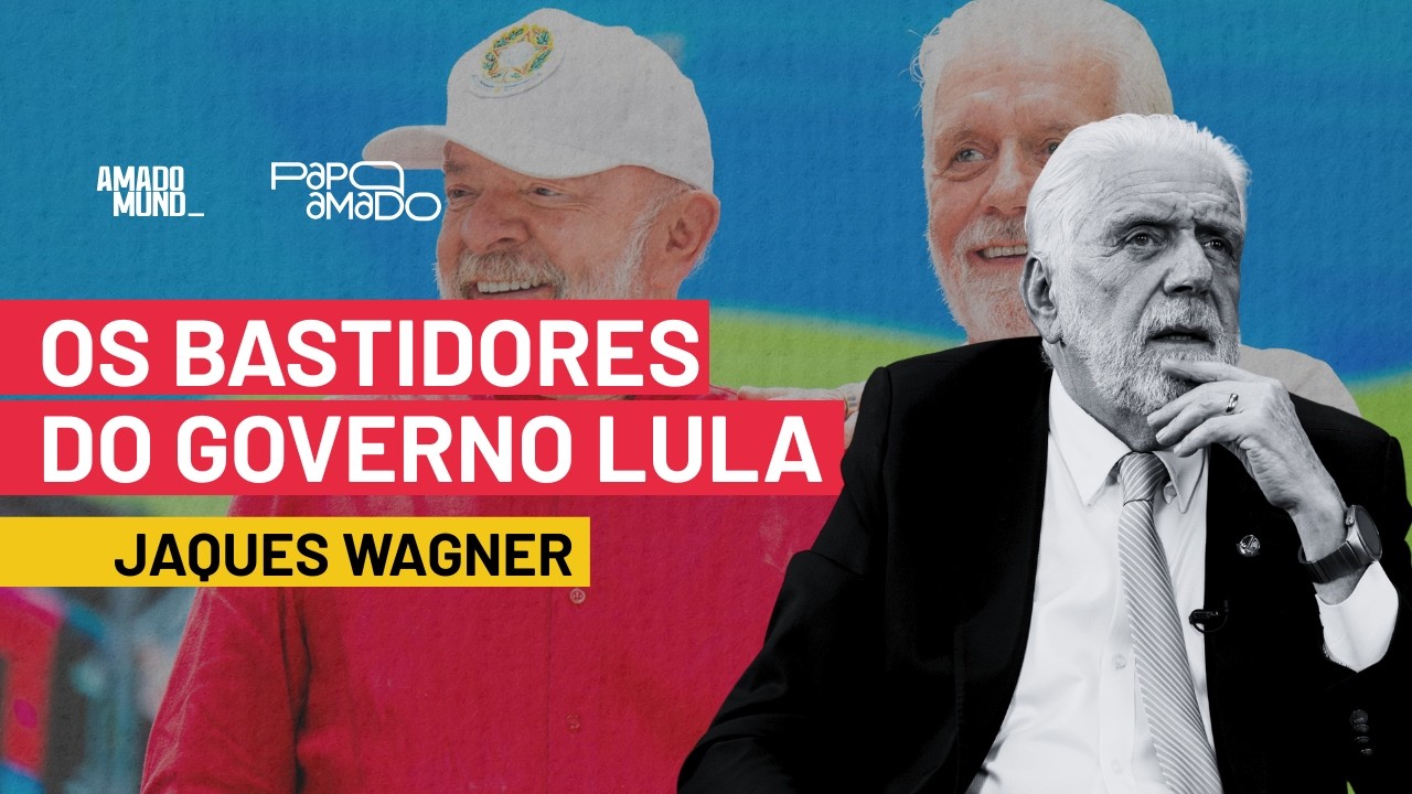 Jaques Wagner: Lula em 2026, corrupção no PT, governo Dilma e o futuro da esquerda | Papo Amado