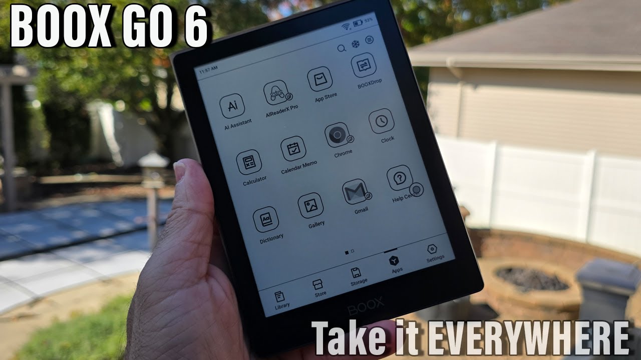 BOOX Go6: Lightweight, Efficient, and Perfect for Readers 🚀 | Unboxing & Features