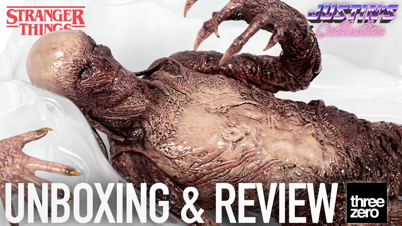Stranger Things Vecna 1/6 Scale Figure Threezero Unboxing & Review