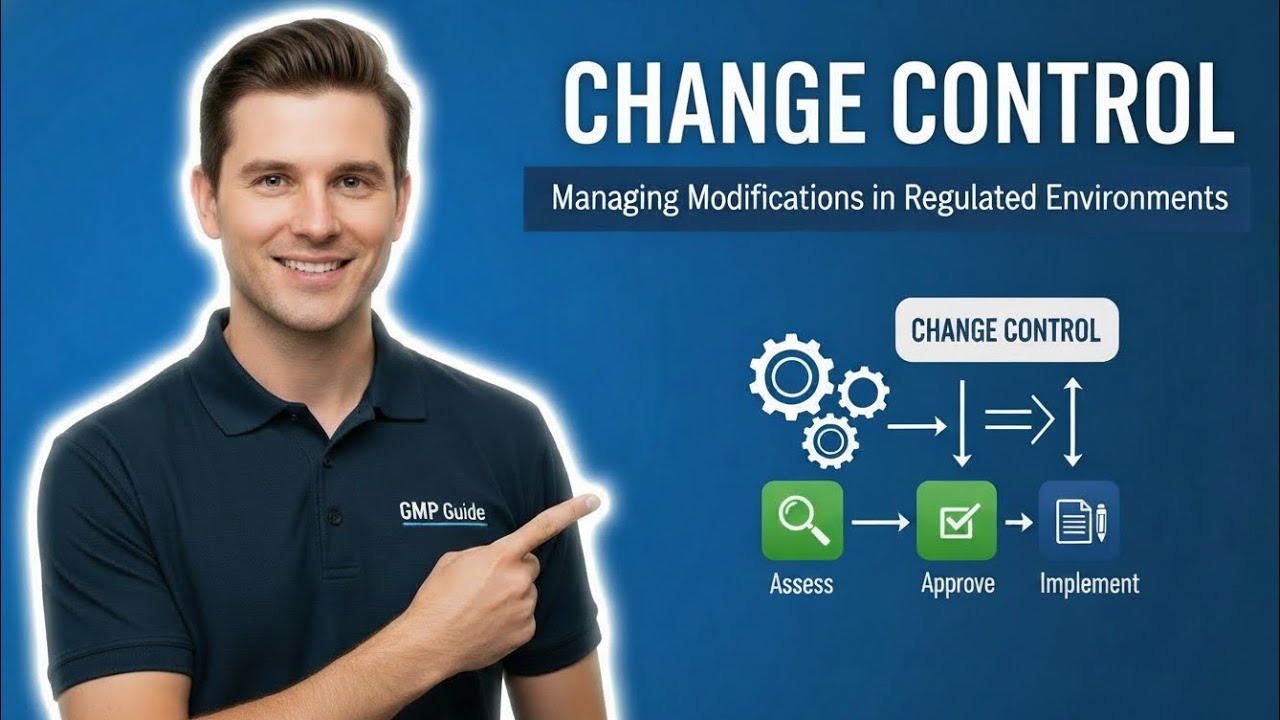 Change Control in pharmaceutical Industry | change control in quality management system