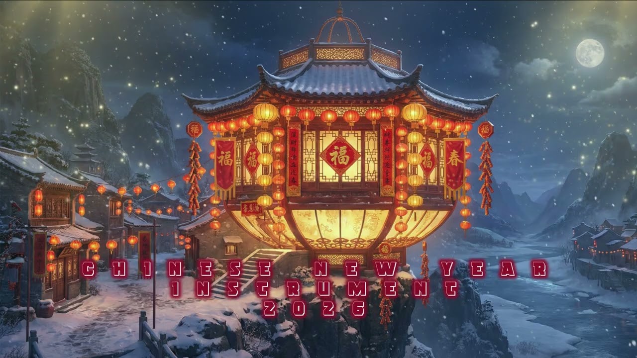 Chinese New Year Instrumental 🏮 Relaxing Traditional Music for Study & Work