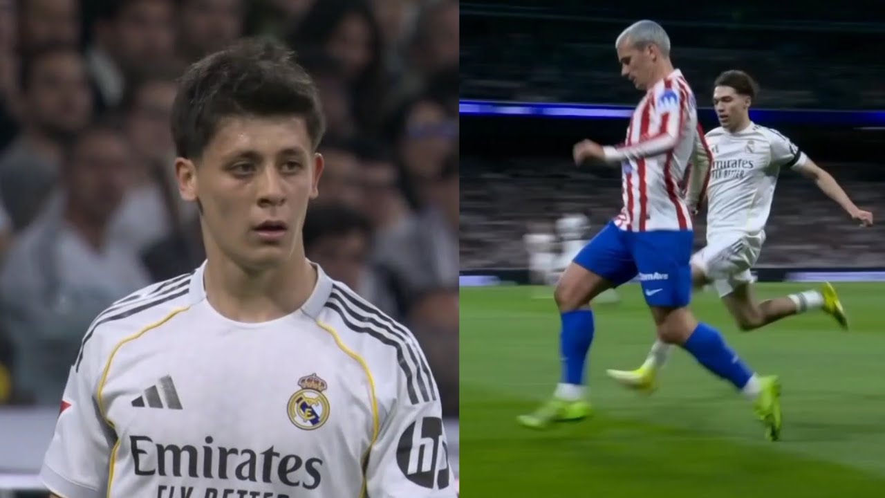 Arda guler & Thiago pitarch vs Athletico Madrid (22/03/2026)