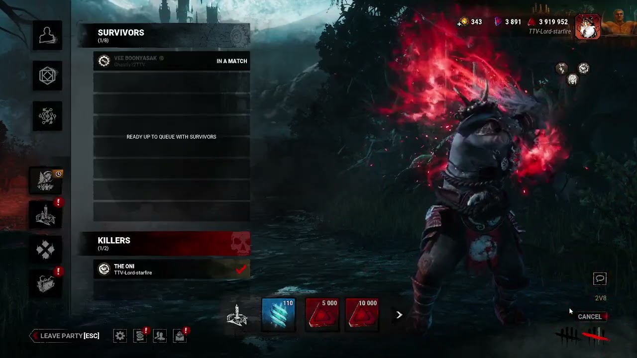 2v8 stream w ghastly