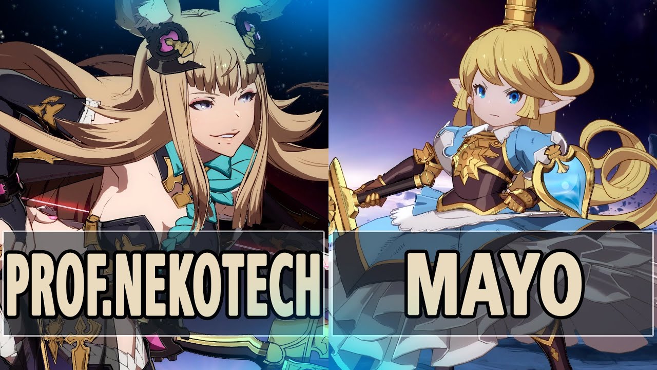 GBVSR:🔥Prof.Nekotech (Metera) Vs Mayo (Charlotta)🔥| High Level Gameplay.