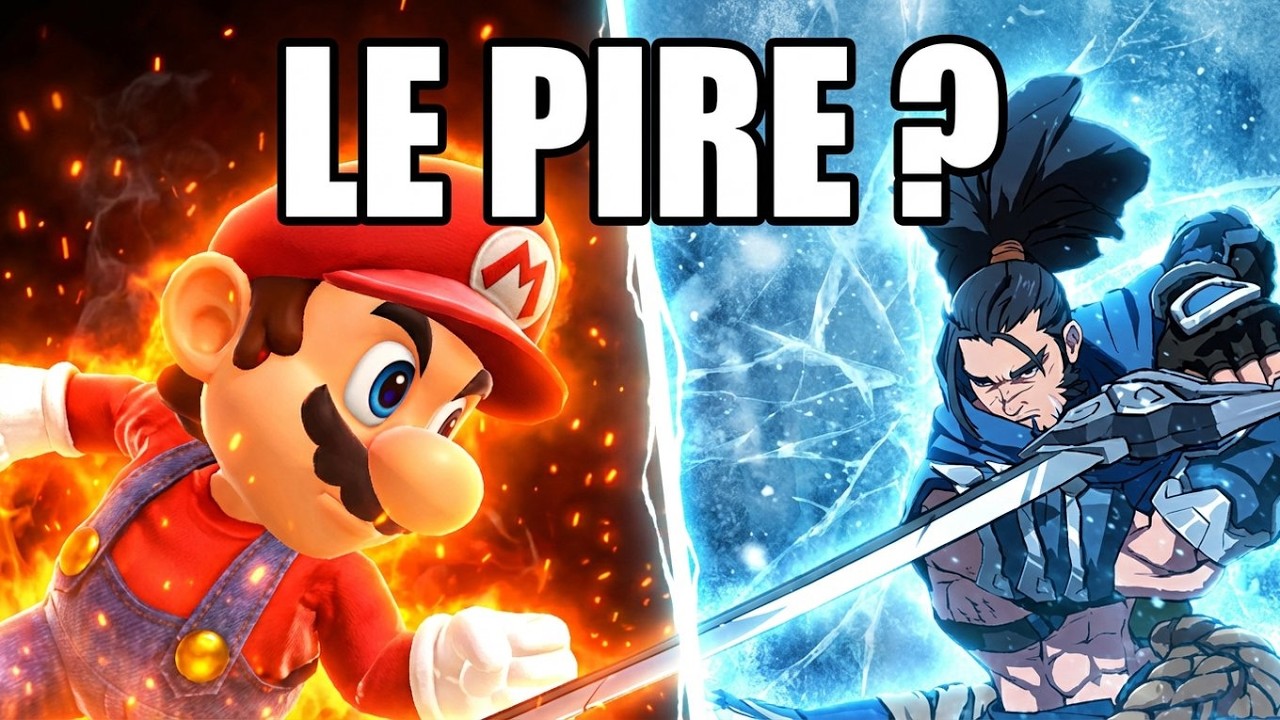 3000 heures sur LoL vs Smash, c'est quoi le PIRE?