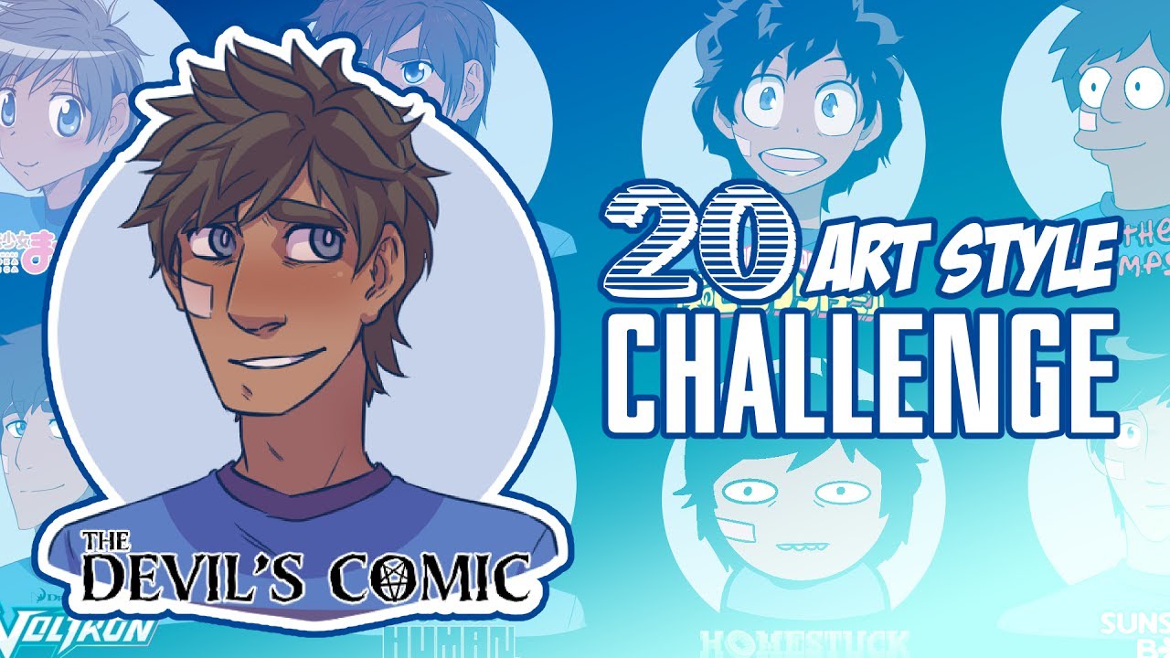 20 Art Styles Challenge! - Clip Studio Paint
