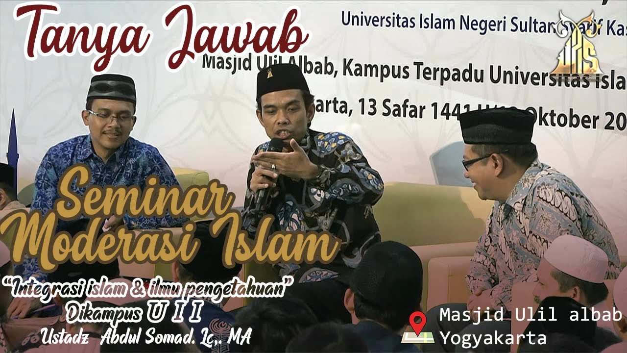 Tanya Jawab Seminar Moderasi Islam Dikampus UII | Integrasi islam & ilmu pengetahuan ᴴᴰ Yogyakarta