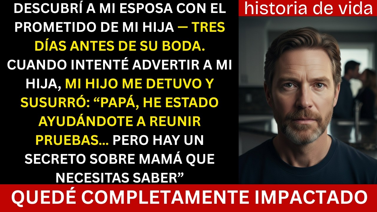 Pillé a mi esposa con el novio de mi hija, pero el secreto de él me dejó en shock