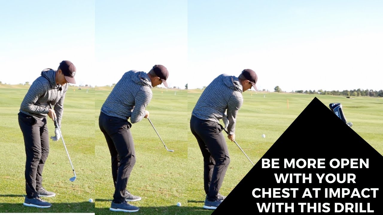 BE MORE OPEN WITH YOUR CHEST AT IMPACT WITH THIS DRILL