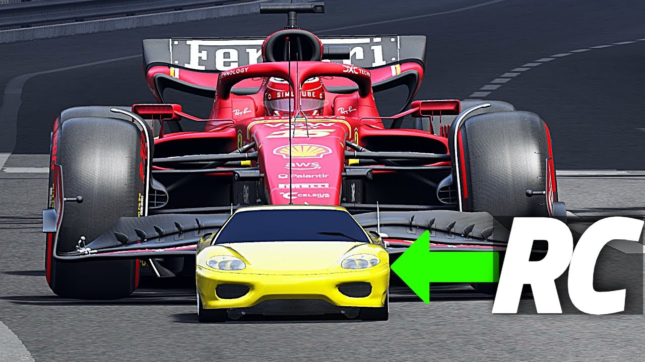 Can The FASTEST RC Car Beat An F1 Car At MONACO?