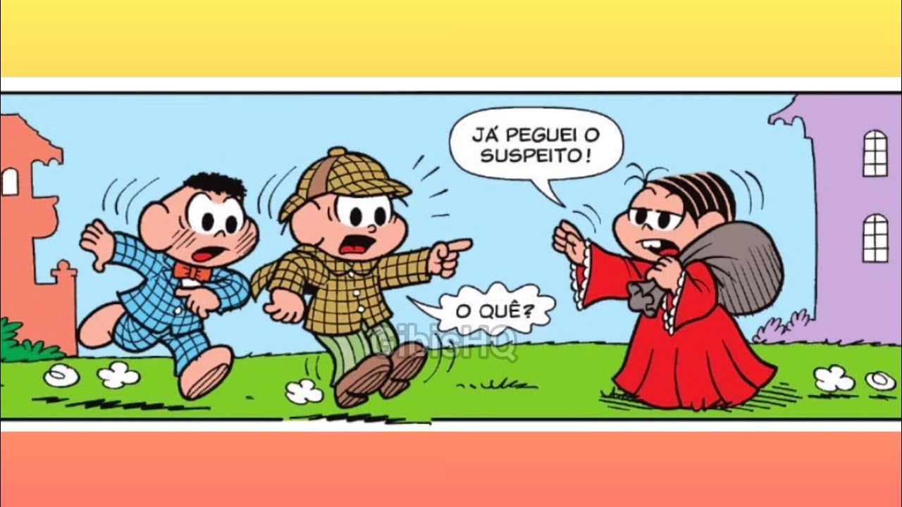 Mônica Cebolinha e a turma em 