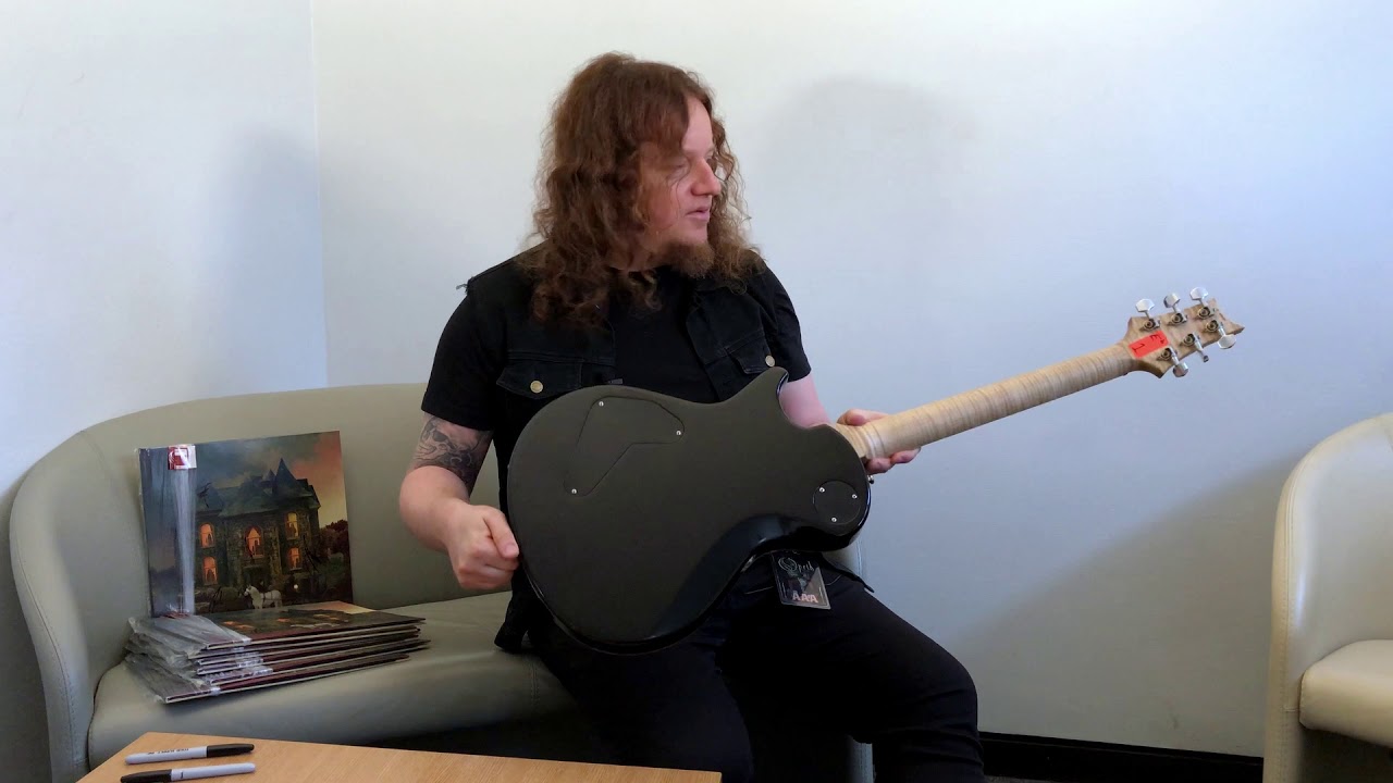 Fredrik Akesson of Opeth and his PRS P245 Guitar &ndash; DR Strings: My Favorite Workhorse
