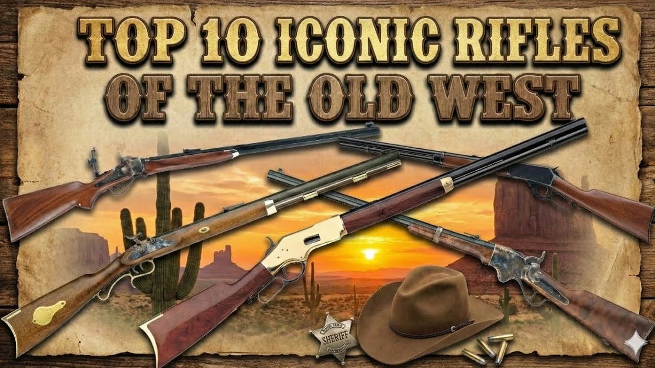Los 10 rifles más famosos del Salvaje Oeste