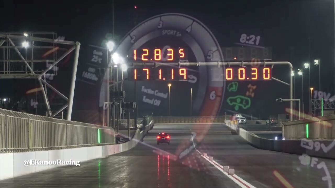 EKanooRacing’s LX600 New 1/4 Mile Record 12.8 @171 KM/H (106MPH)