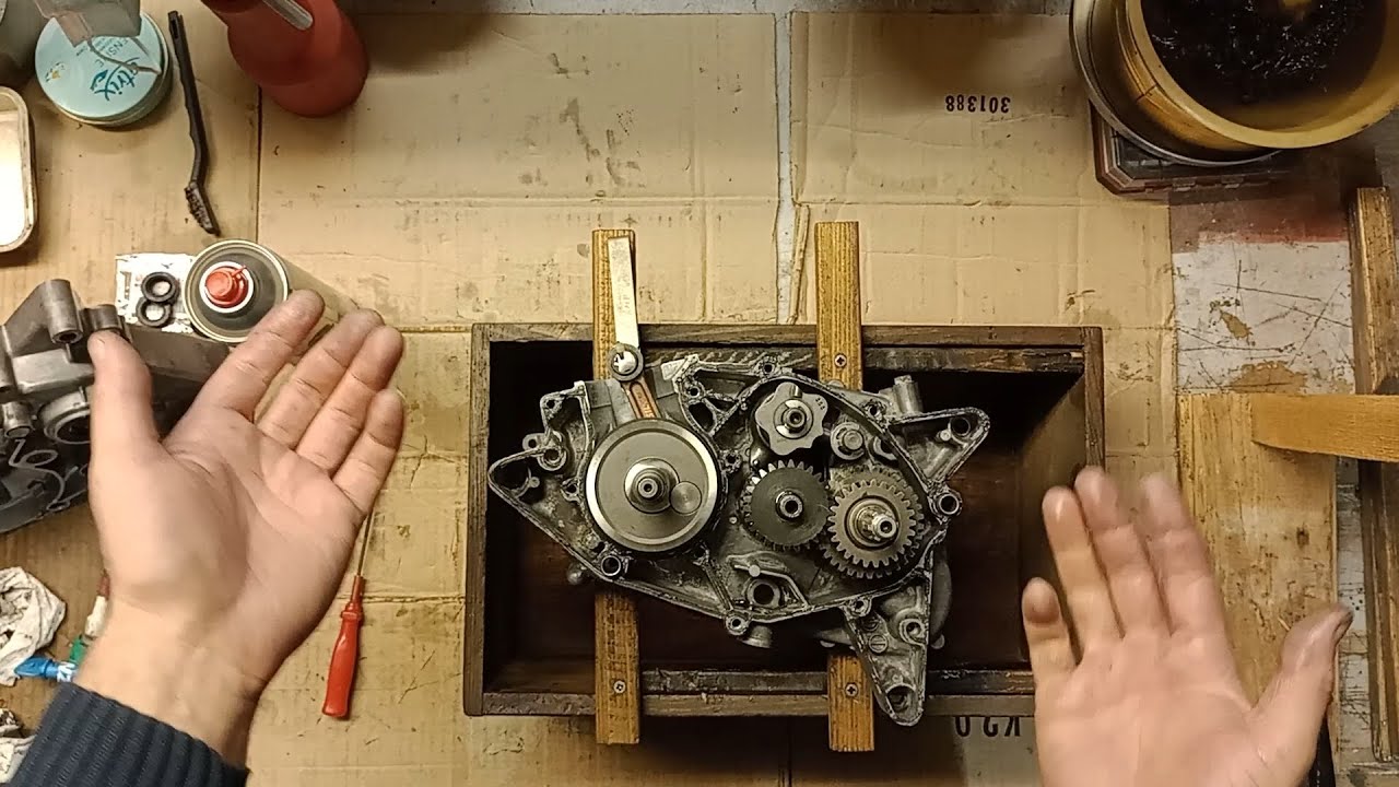 Der Yamaha DT 50 Motor im Detail - ein Neuaufbau Part 1