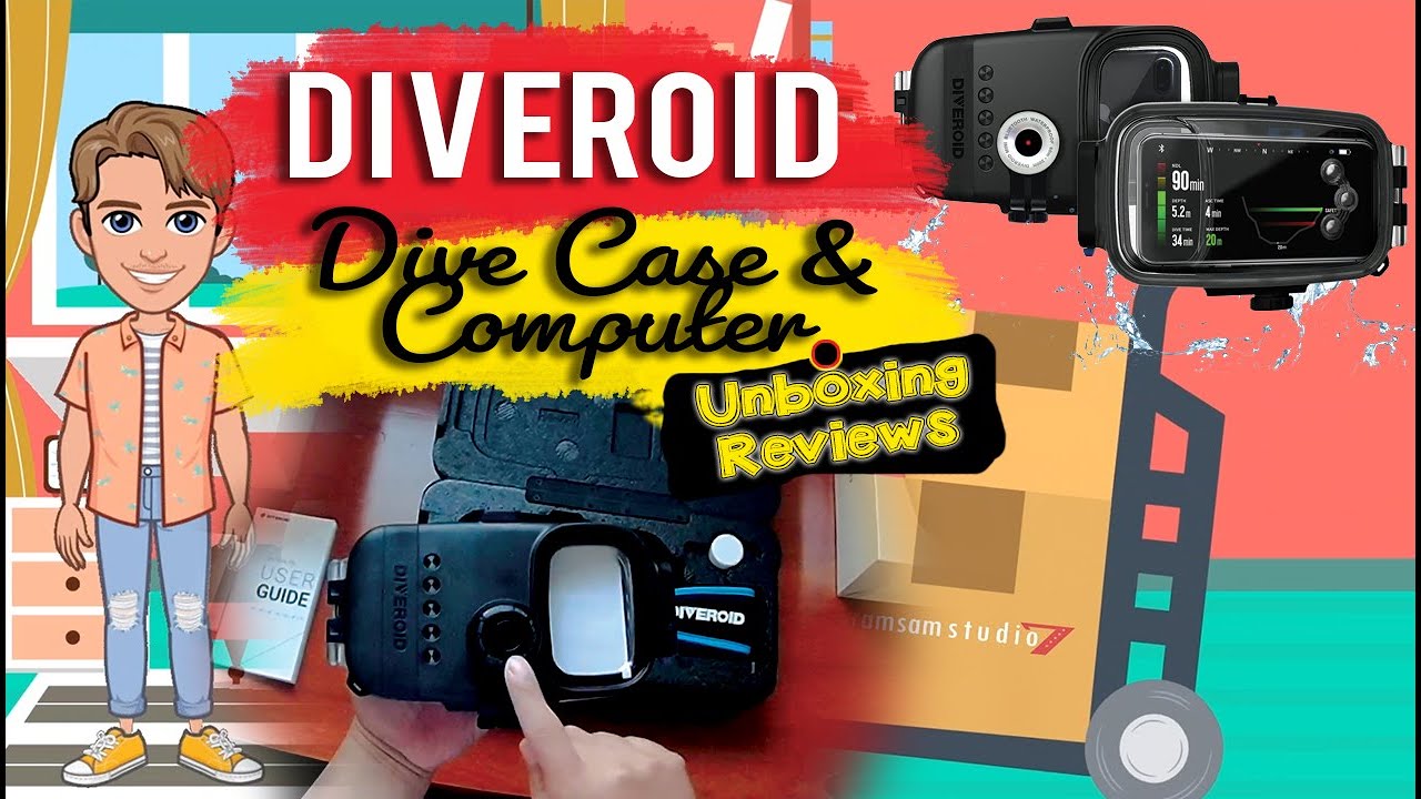 DIVEROID SMARTPHONE DIVING CASE | DIVE WITH YOUR PHONE | UNBOXING REVIEWS #09