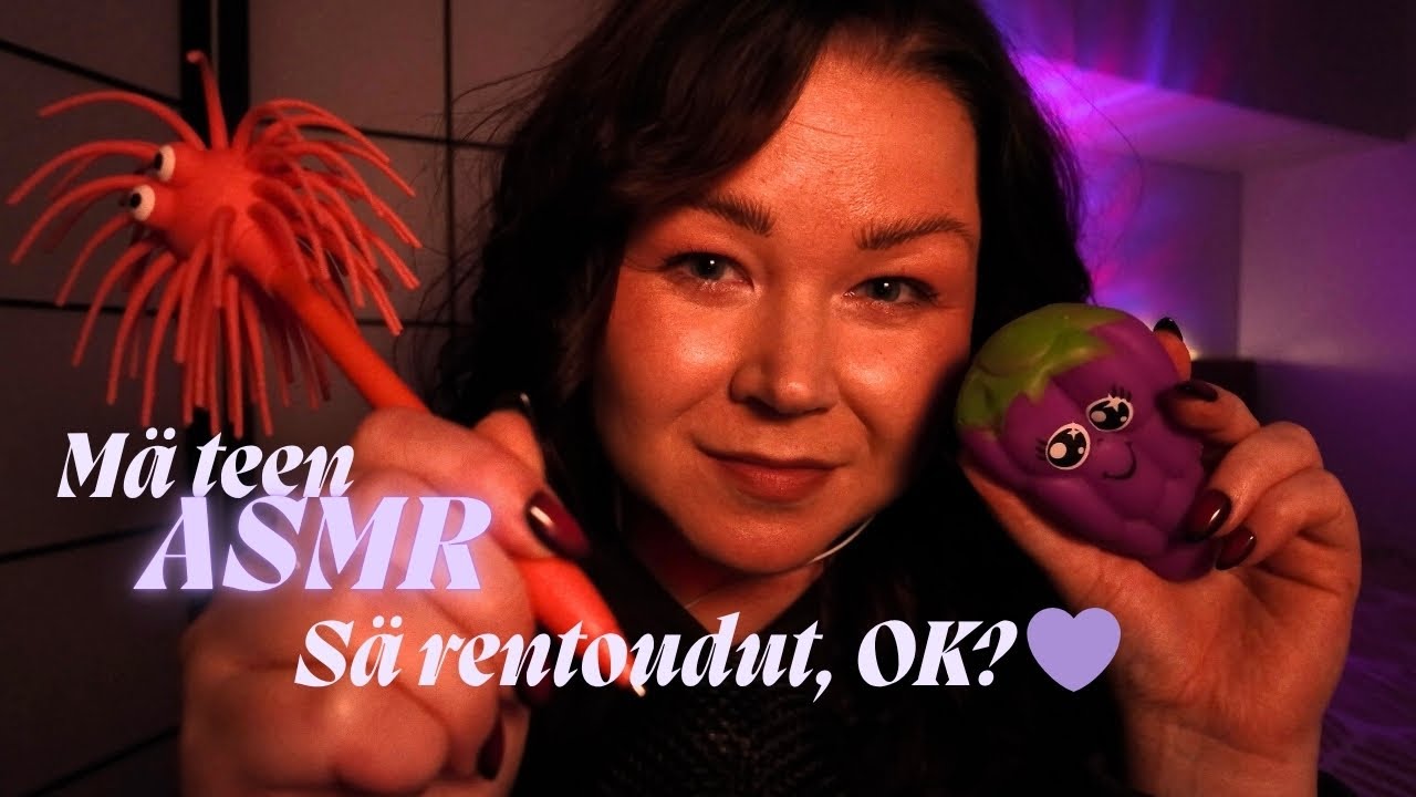 Rentoudu mun kanssa ✨ tämä ASMR rauhoittaa sut hitaasti | ASMR Suomi