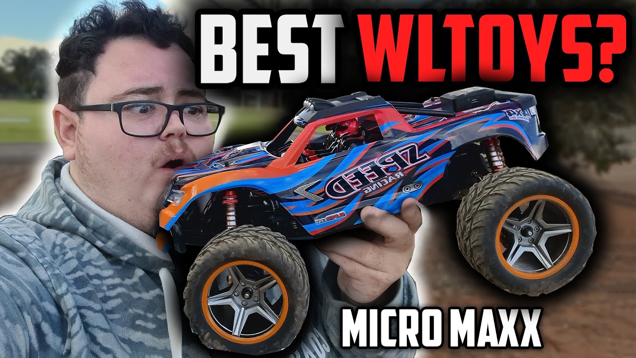 MICRO MAXX! The BEST WLtoys RC Car 104009! unboxed and BASHED!