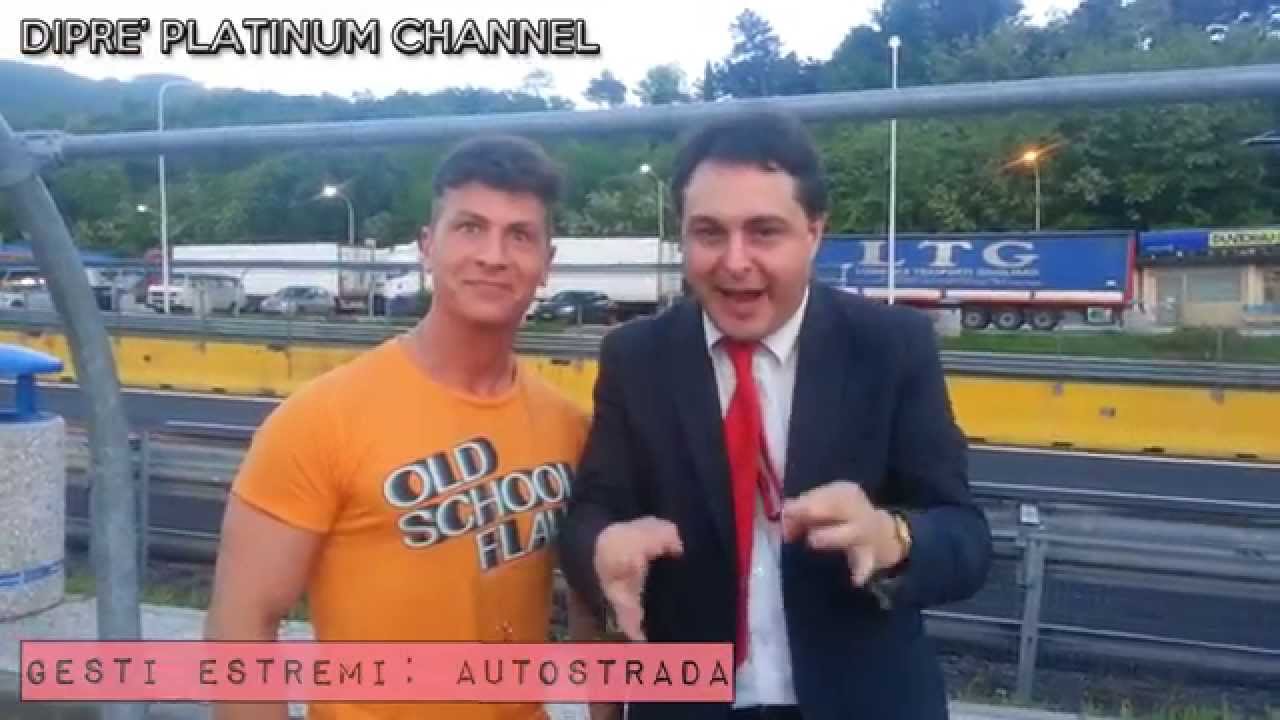 FEDE ROSSI - FOLLIA SUICIDA in Autostrada con Andrea Dipré