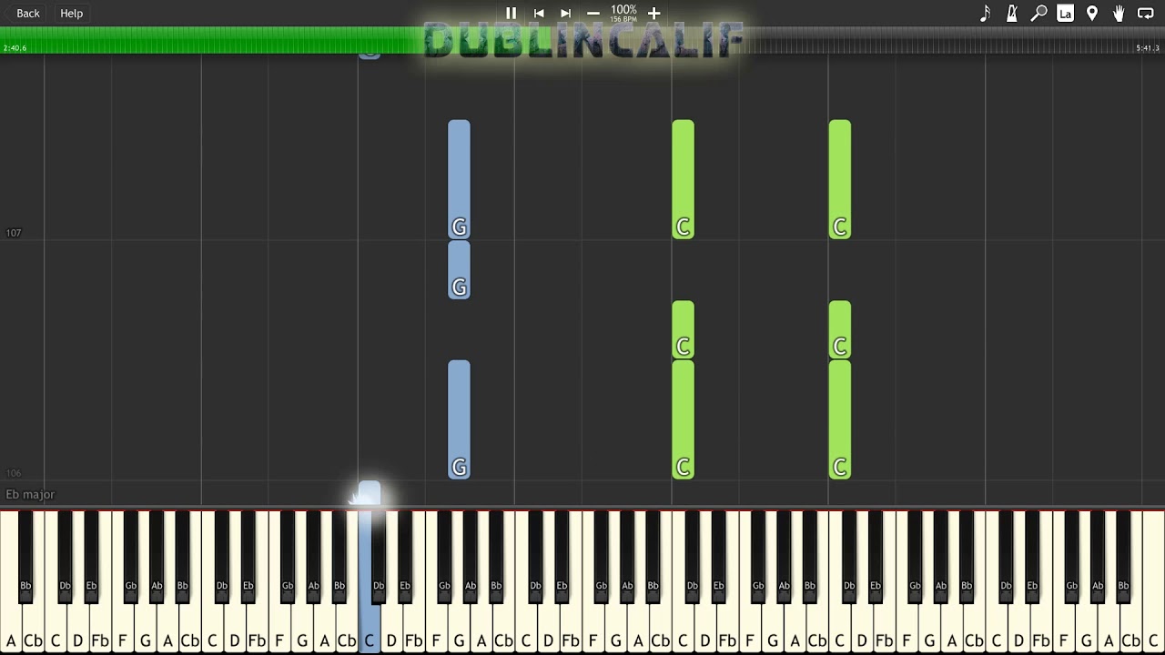 Metroid Prime 2 Echoes - U-mos Theme Piano Tutorial Synthesia