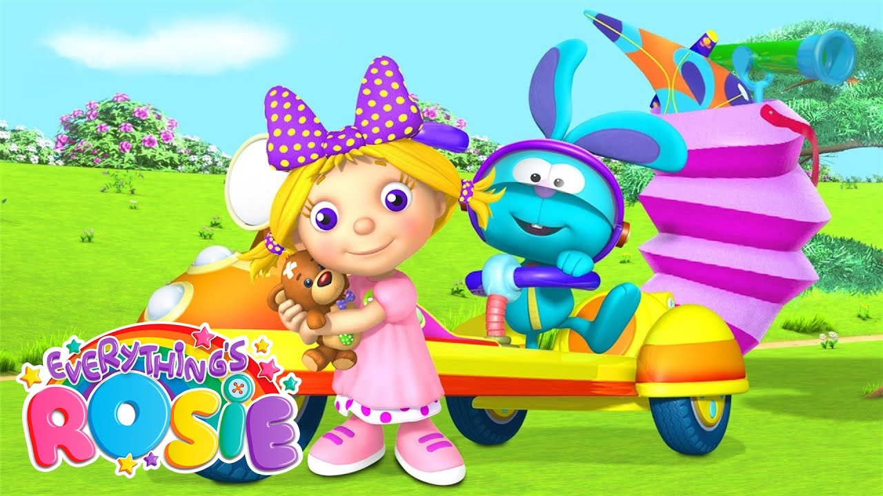 A FUN WAY TO SHARE TOYS WITH OTHERS | Best Kids Videos | Everythings Rosie
