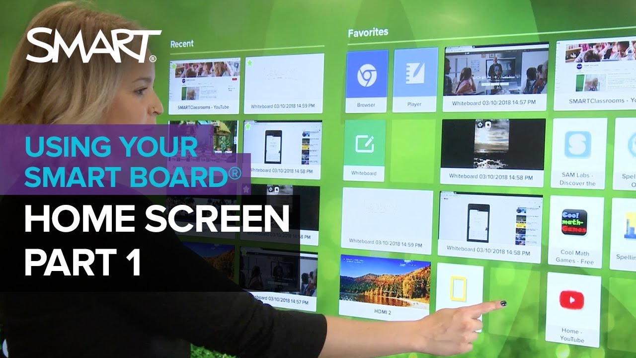 Знакомство с доской SMART Board с технологией iQ: Часть 1 (2018)