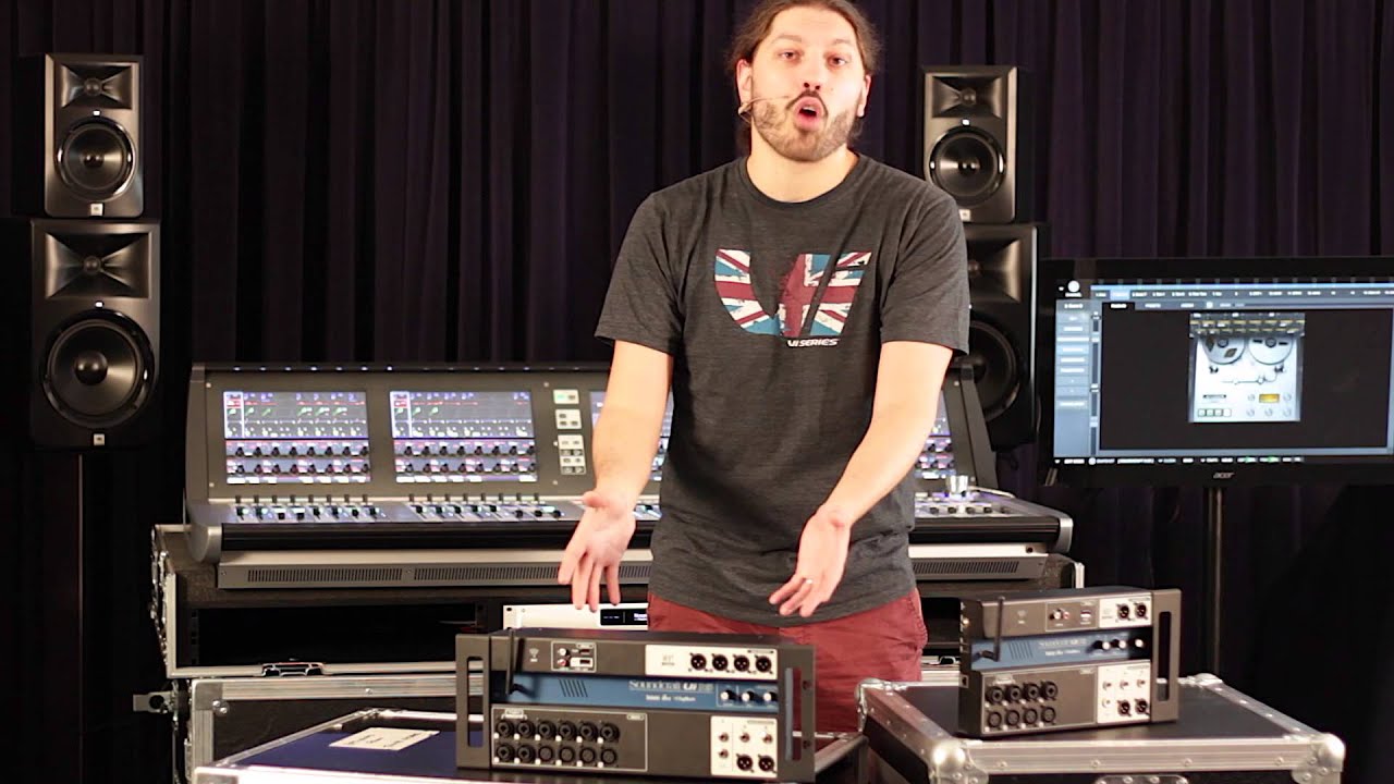 Обзор серии Soundcraft UI