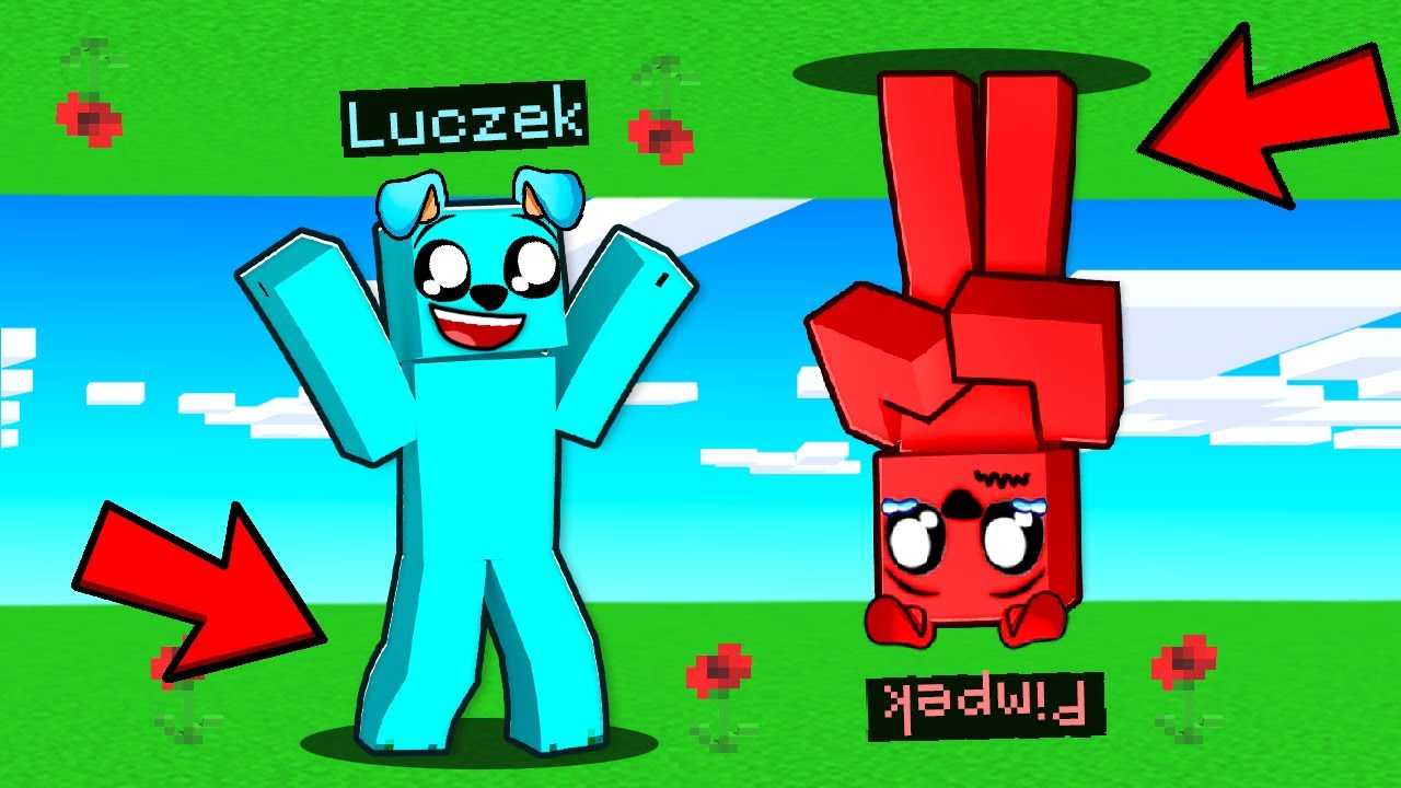 Minecraft DO GÓRY NOGAMI 😲😲