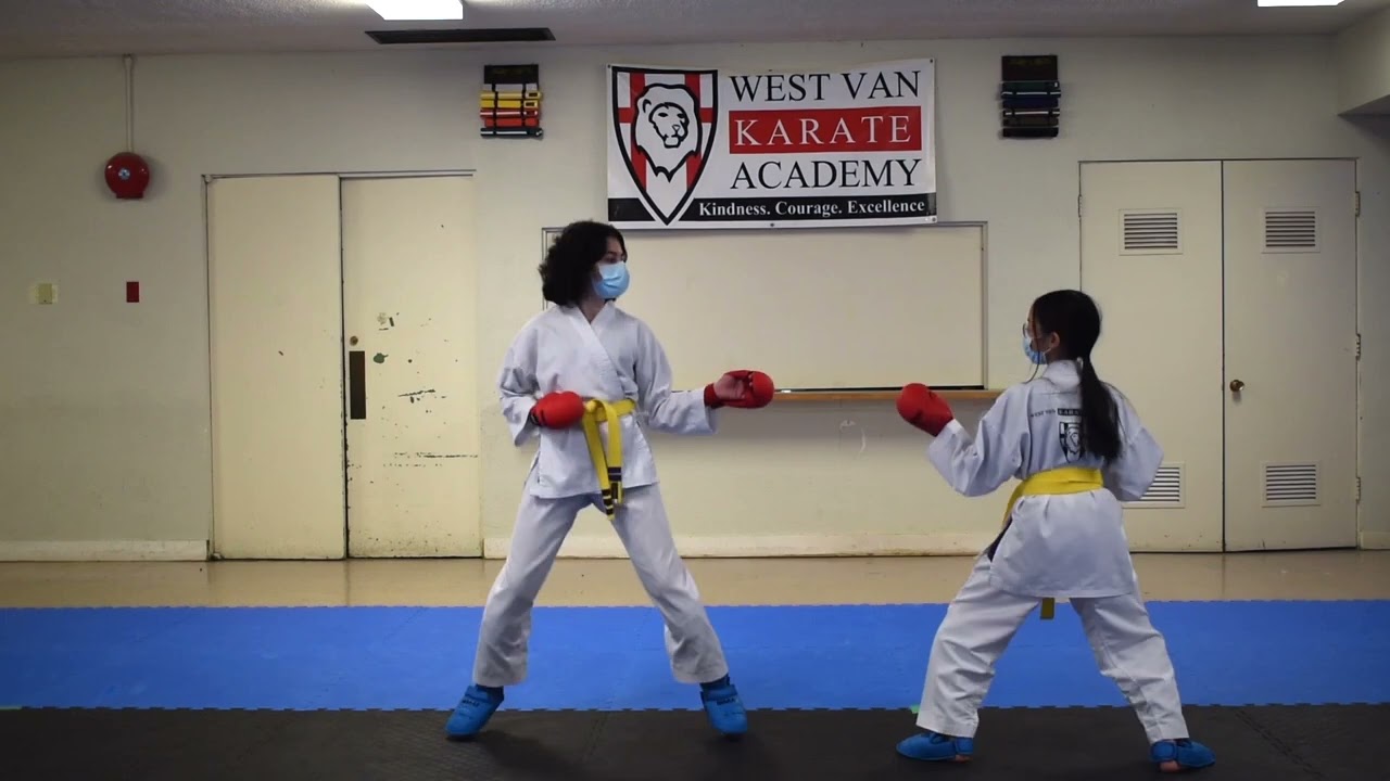 West Van Karate Academy Yellow Belt Kumite Curriculum