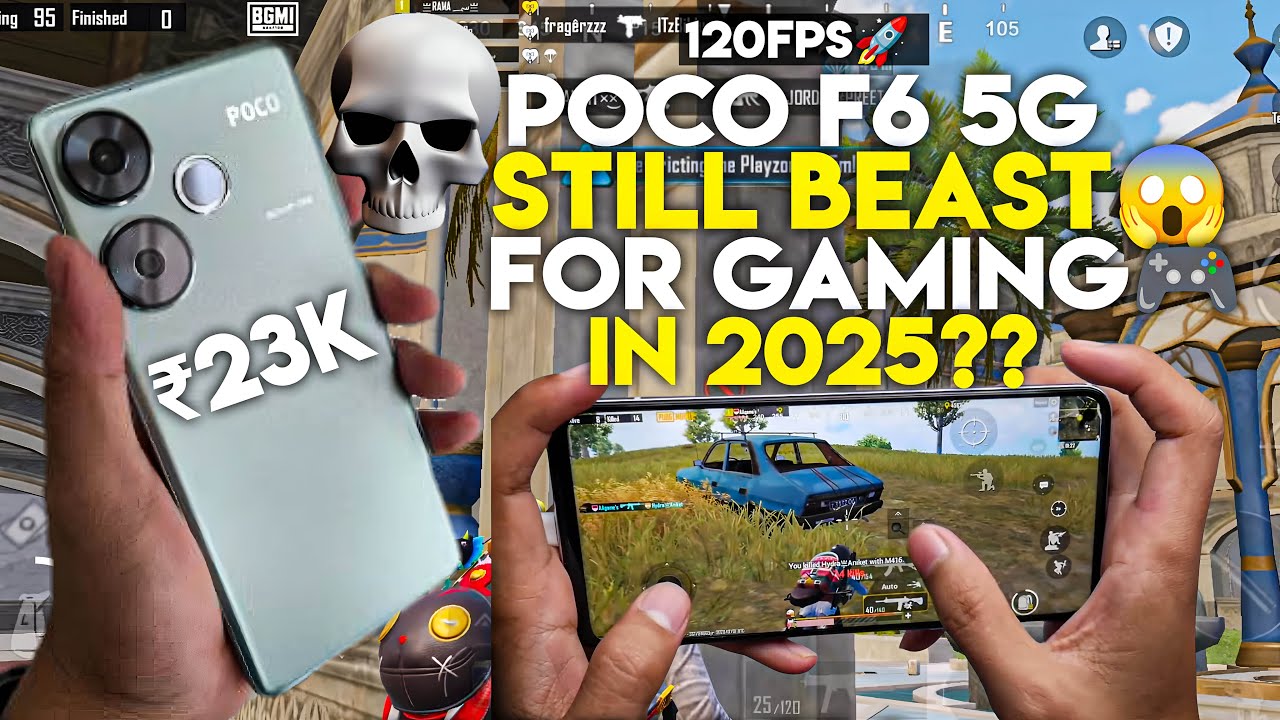 Poco F6 2025 Review | Gaming Beast or Dead for BGMI? | Poco F6 120Fps BGMI/PUBG Review 2025🔥
