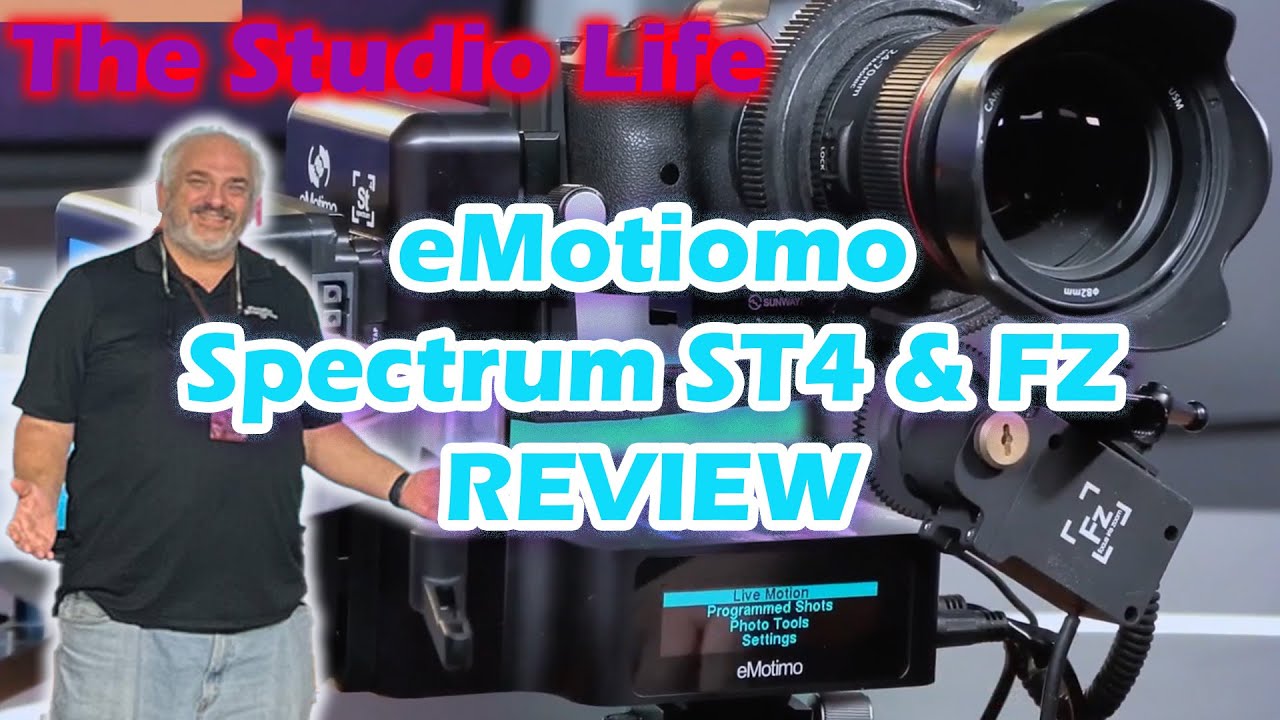 eMotimo Spectrum ST4 and FZ Review - Motorized Camera Control Equipment