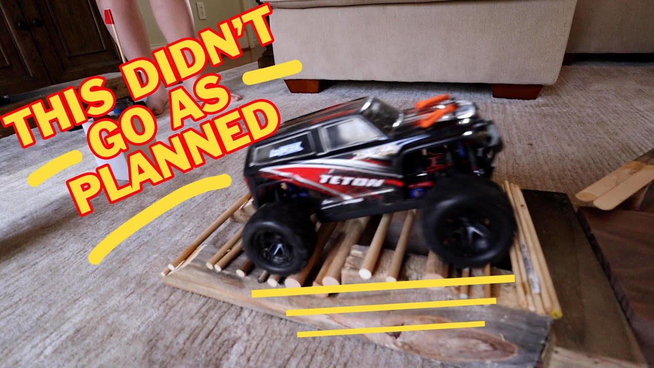 Building an In-Door RC Track for LaTrax Teton