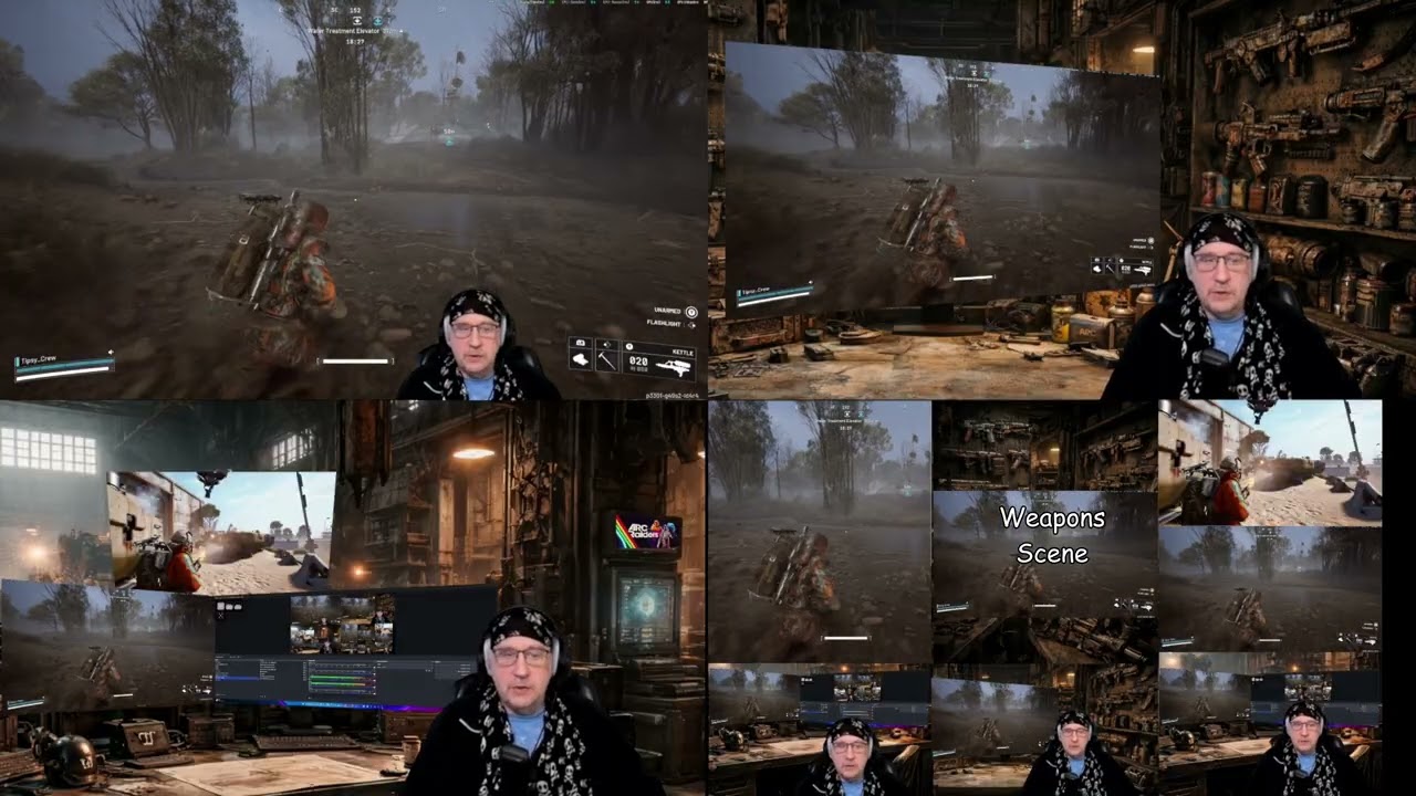 I know I am NOT theburntpeanut - 6 scenes recording at once 