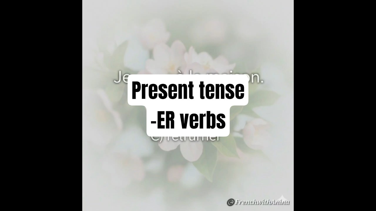 🇫🇷 French A1 Exam Mistakes to Avoid -ER VERBS 