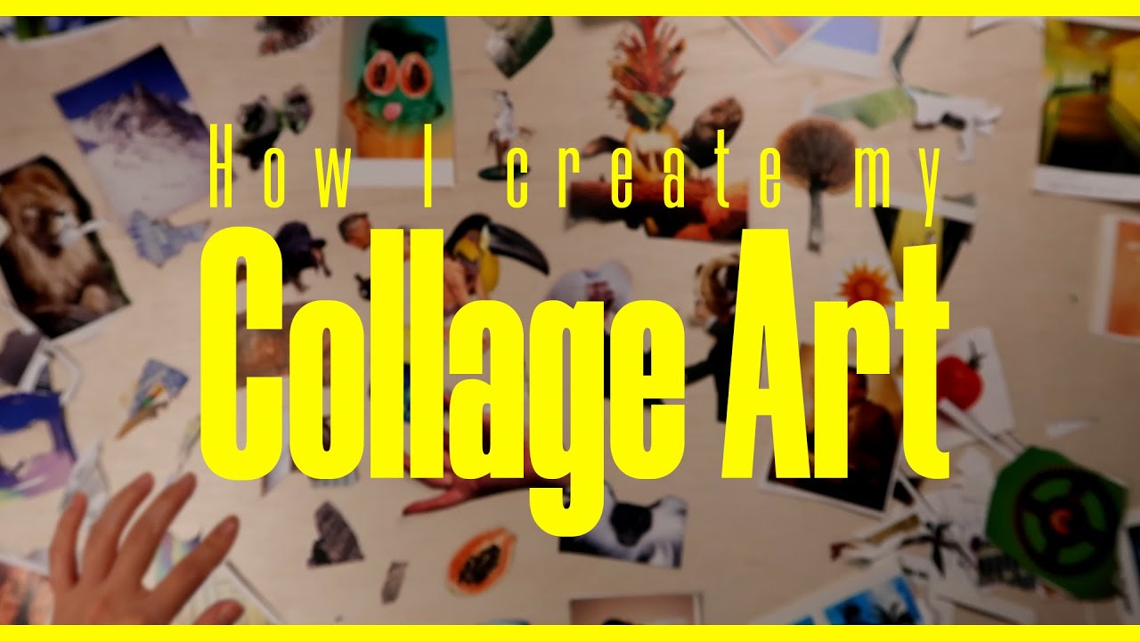 누구나 쉽게 하는 콜라주 드로잉  ||  Collage & Drawing