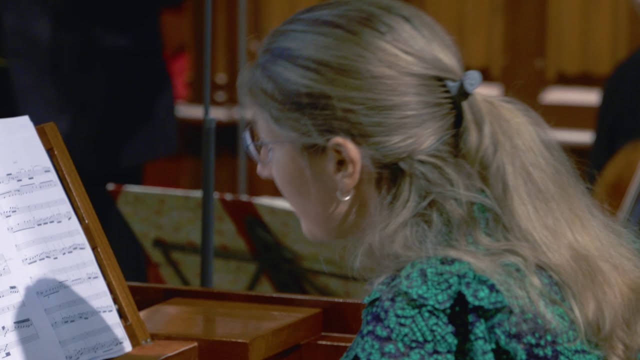 Els Biesemans plays CPE Bach Keyboard Concerto E Minor Wq. 15 with Capriccio Barockorchester