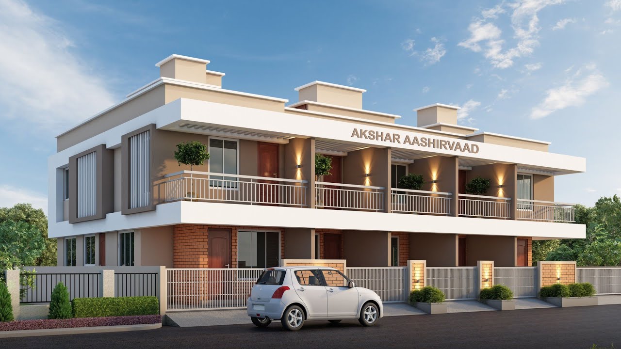 3BHK COURNER ROW-HOUSE