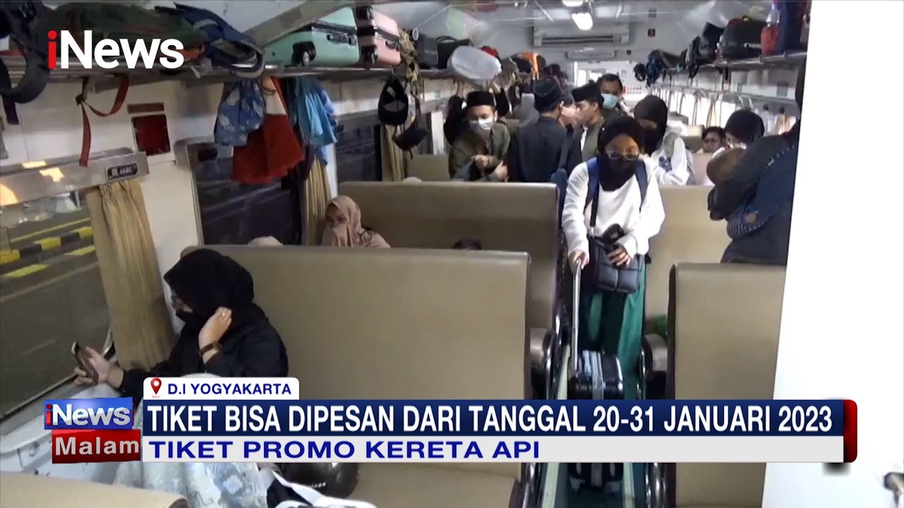 Sambut Tahun Baru 2023 dan Imlek, PT KAI Berikan Tiket Promo Kereta Api #iNewsMalam 20/01