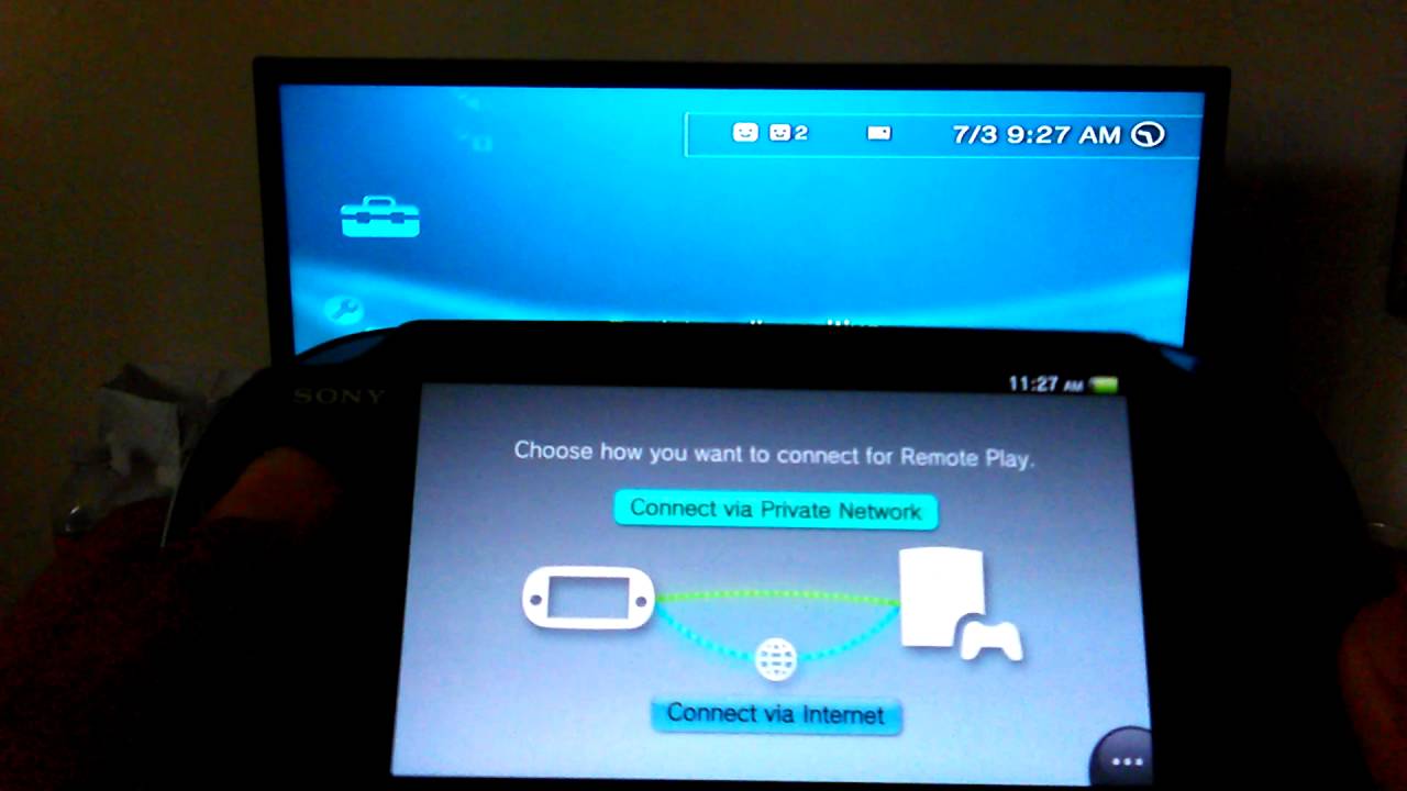 Easy way to connect your ps3 to your ps vita tutorial