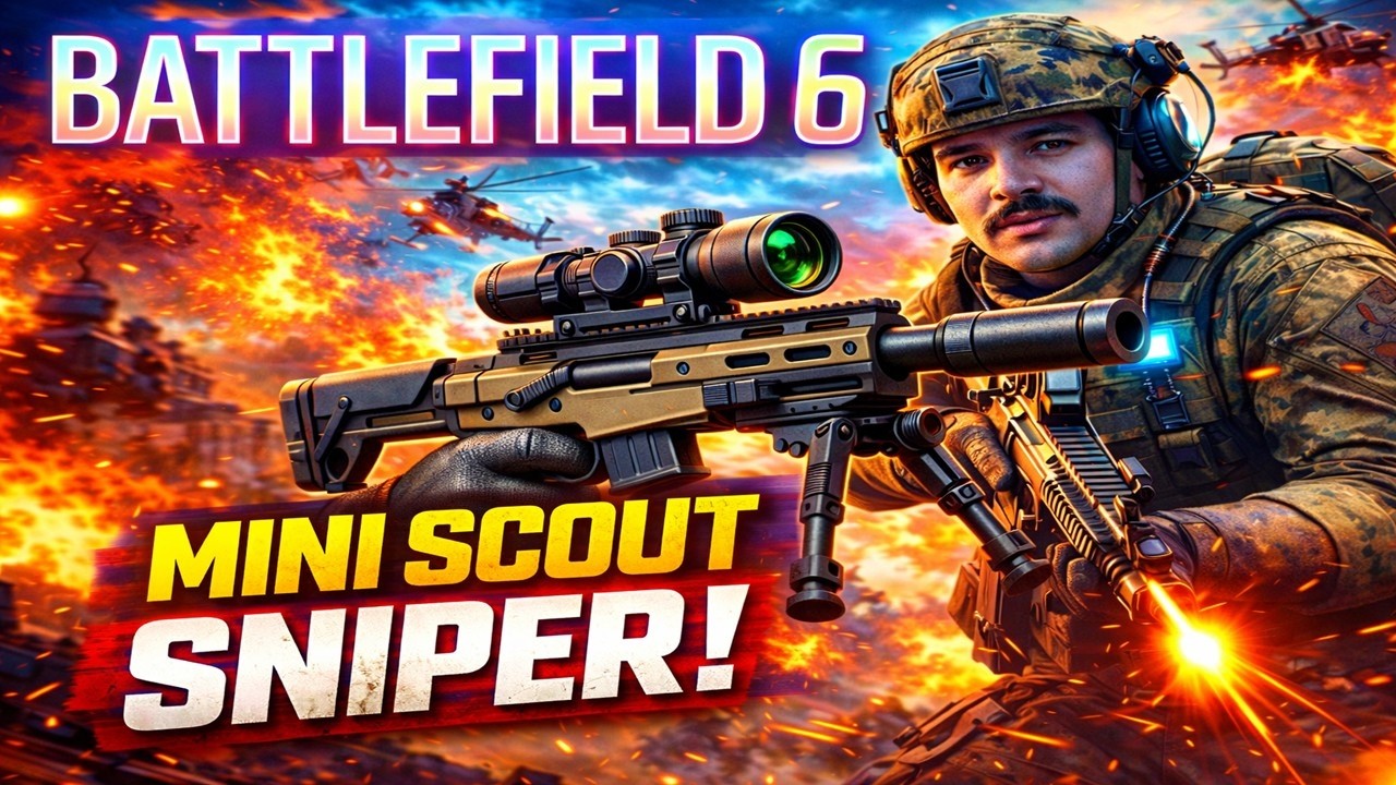 the Mini-Scout Sniper is BROKEN in Battlefield 6 | REDSEC! (DutyHonorCountry)