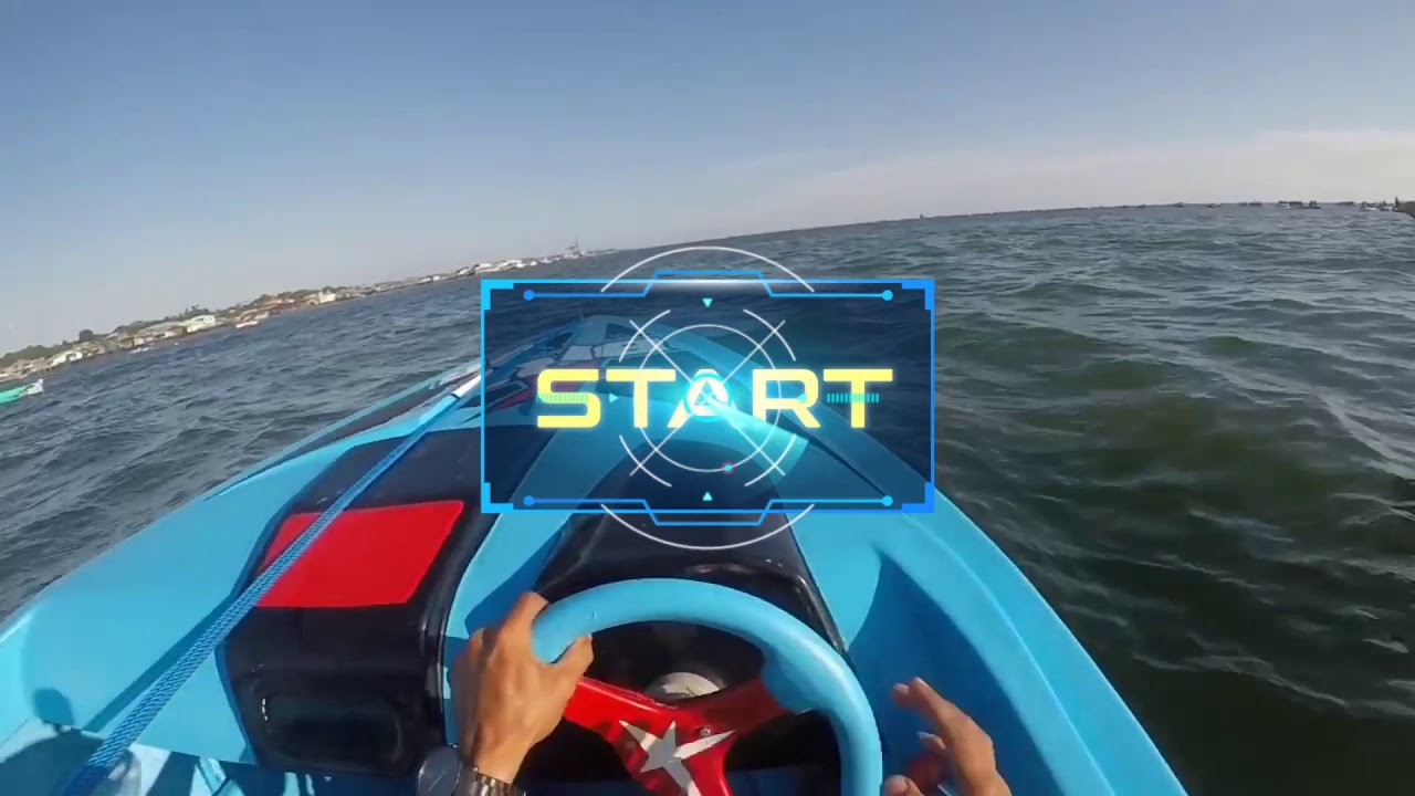 Balapan Speed Boat 40 PK Kota Tarakan ( PART 1)